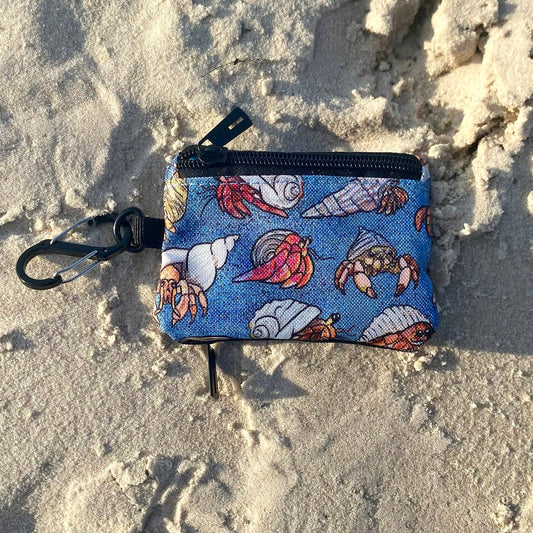 Hermit Crabs Clip Wallet - The Feral Market