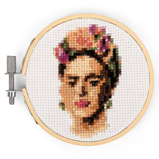 Frida Mini Cross Stitch Embroidery