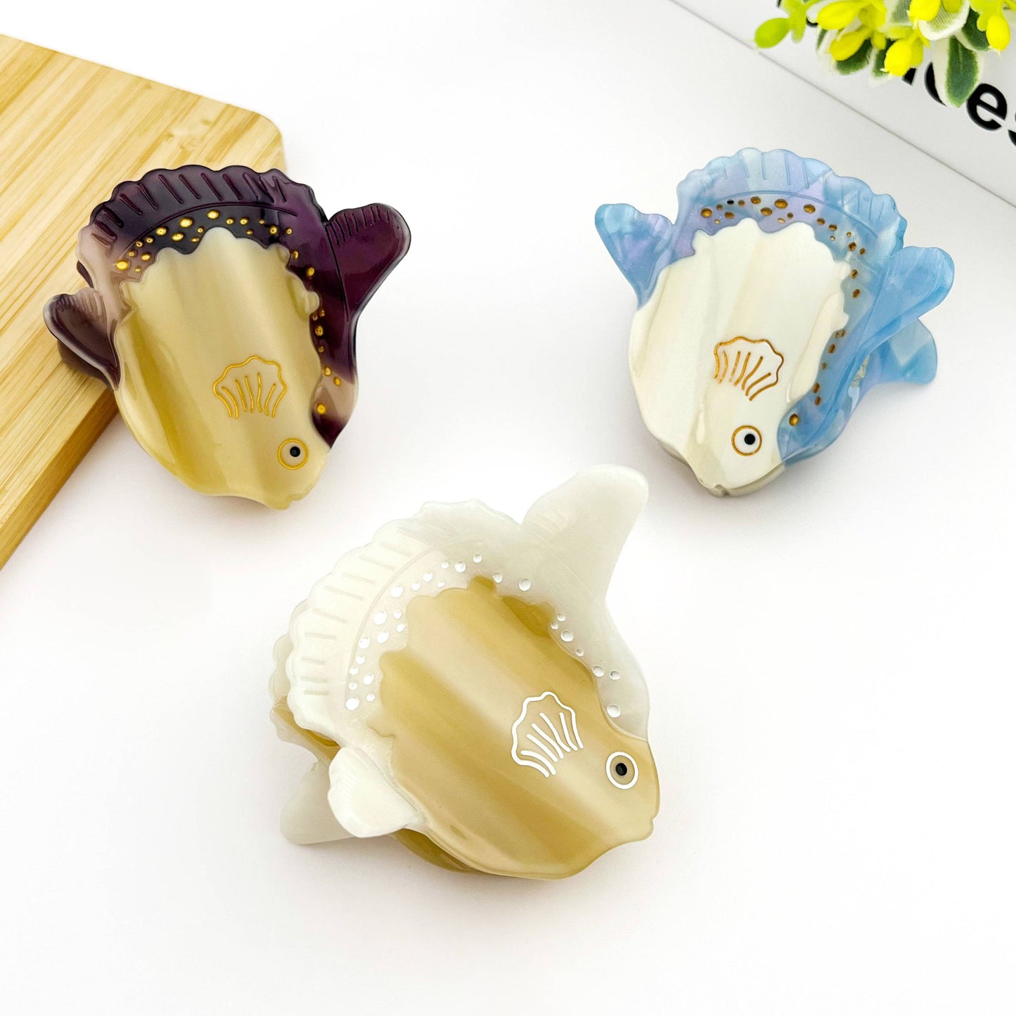 Acetate Little Fish Hair Claw Clip