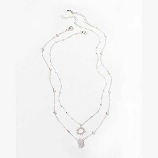 Sun + Sea Keshi Pearl Necklace Set