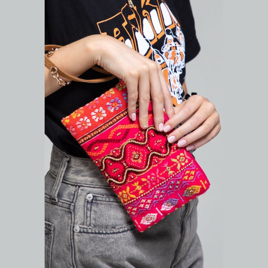 Calla Handmade Pattern Clutch