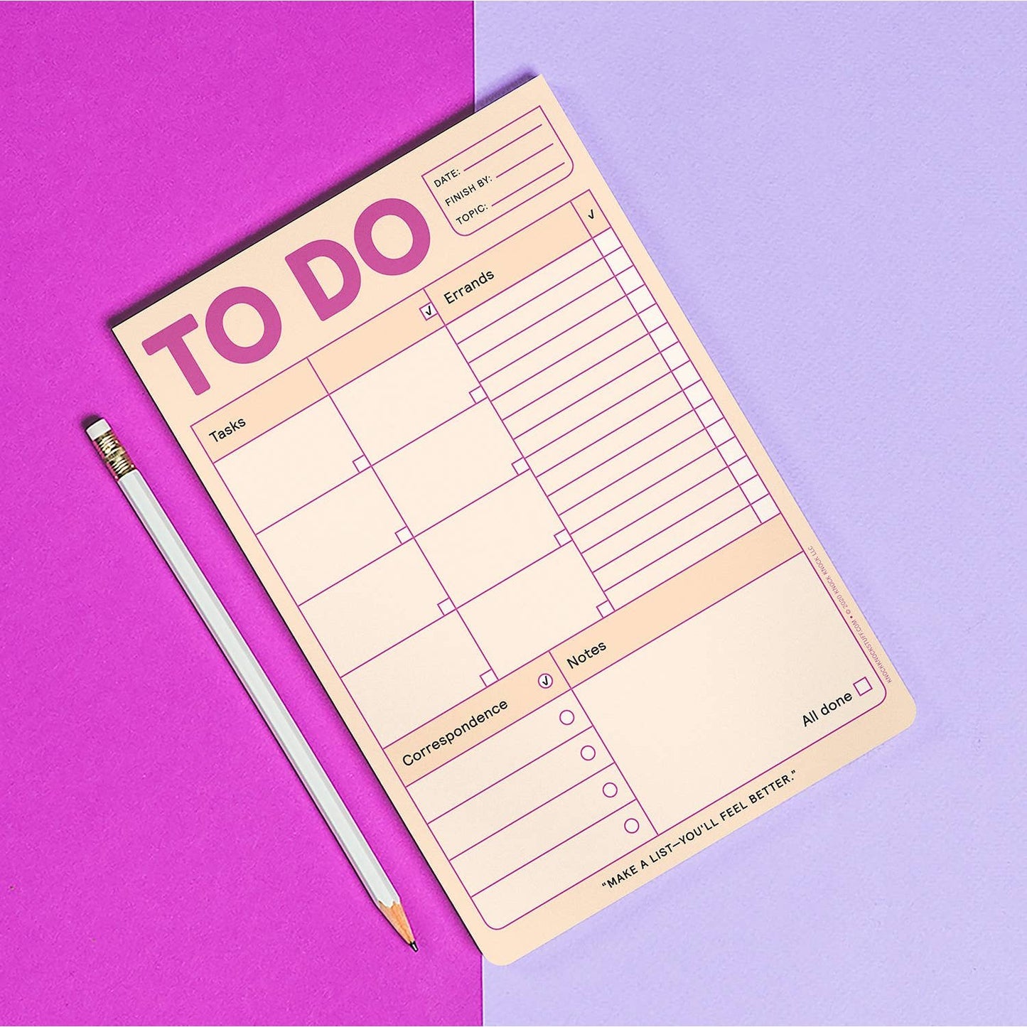 To Do Pad (Pastel Version) - The Feral Market