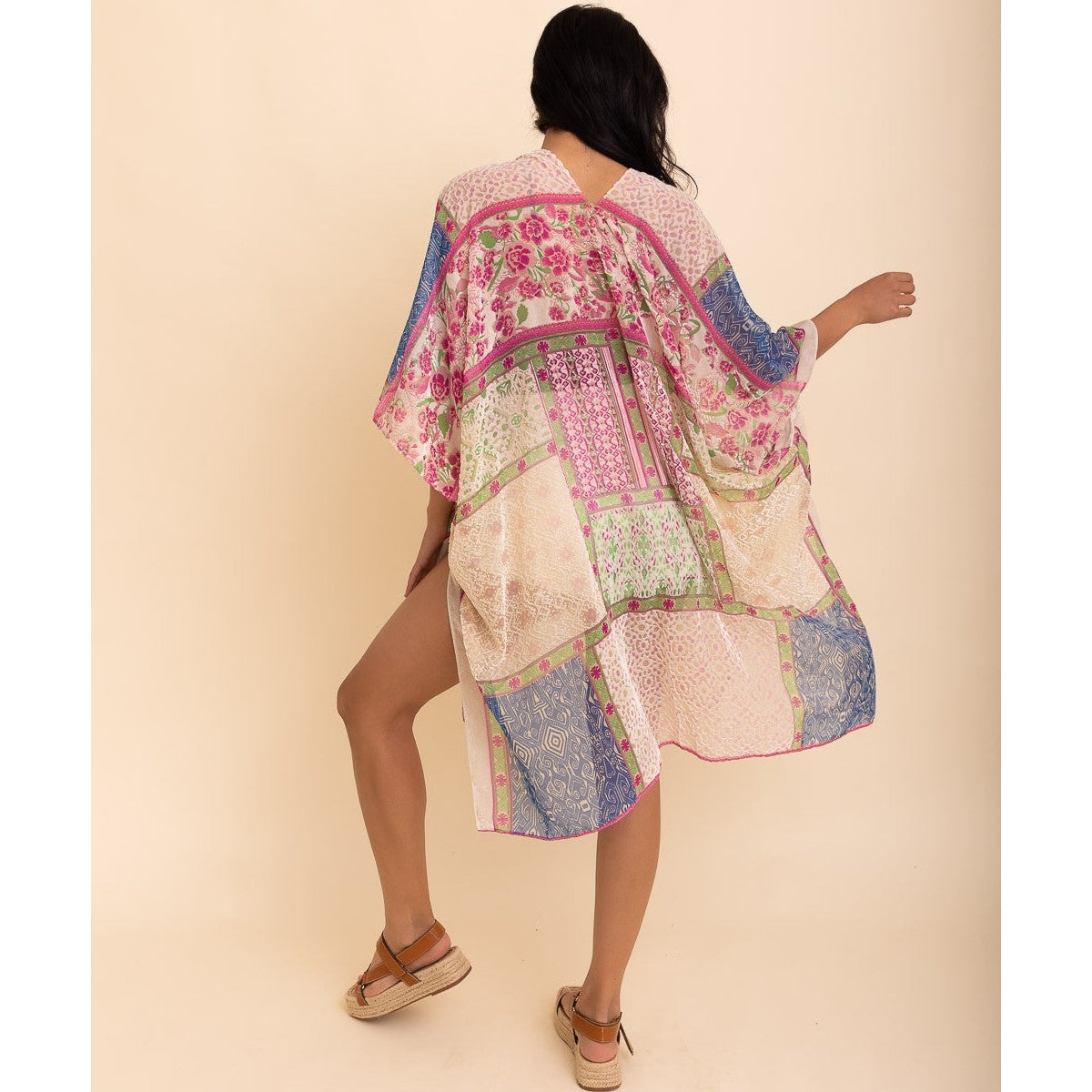 Bohemian Burnout Velvet Kimono