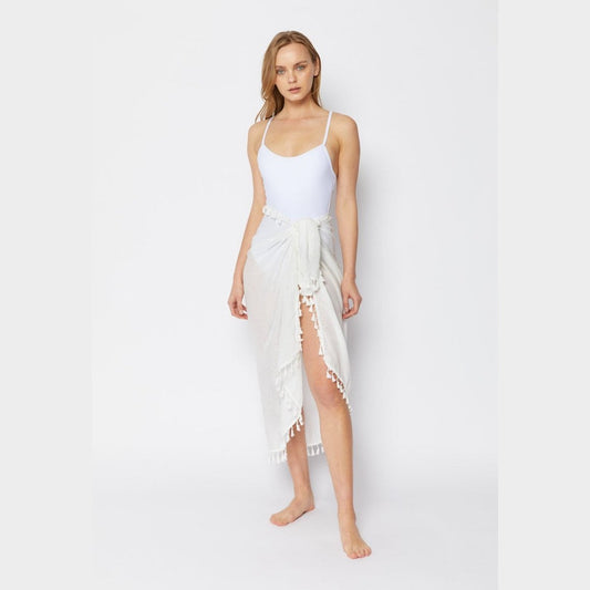 Long Tassel Swimsuit Cover Up