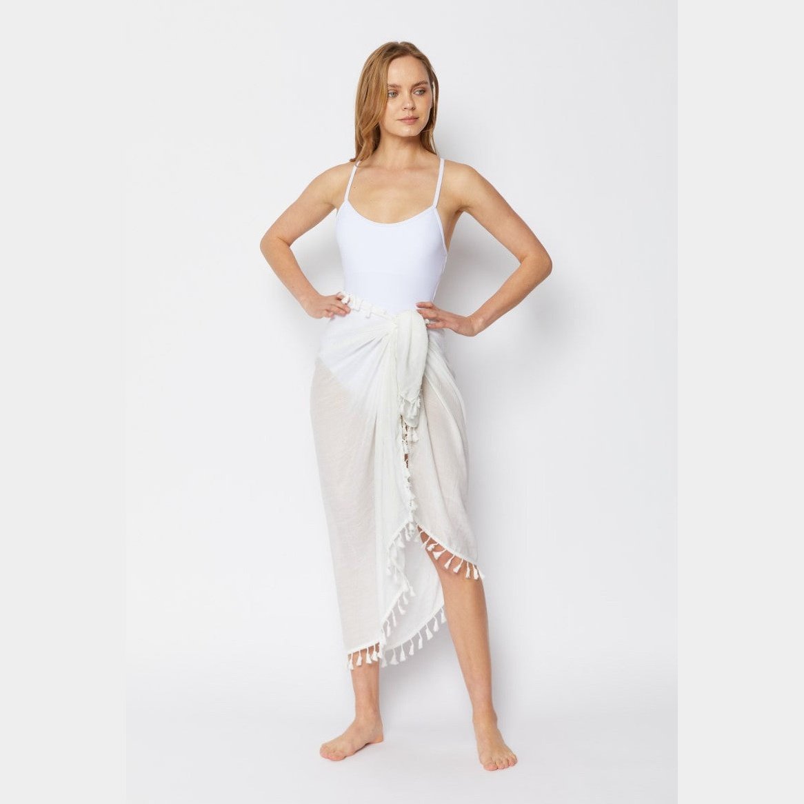 Long Tassel Swimsuit Cover Up