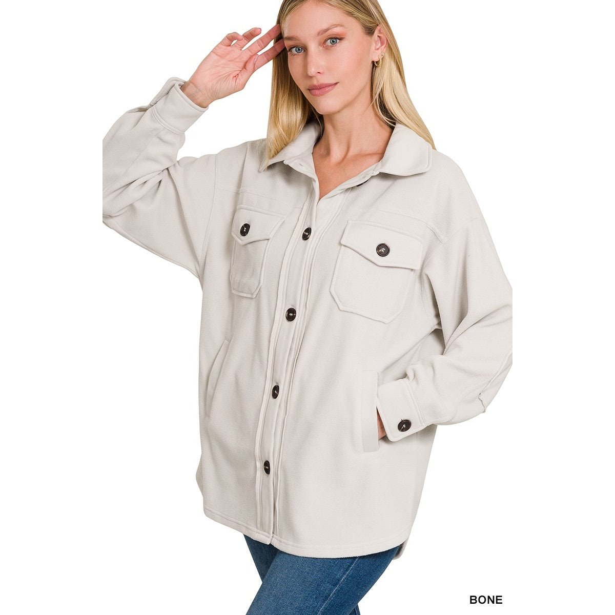 Oversize Fleece Jacket - The Feral Market
