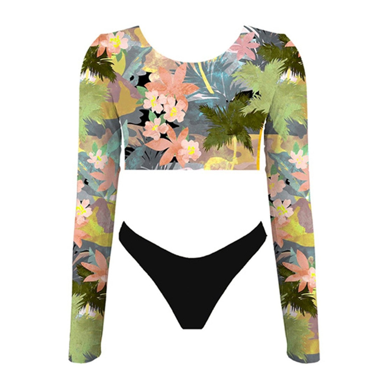 Tropics Long Sleeve Swimsuit Set