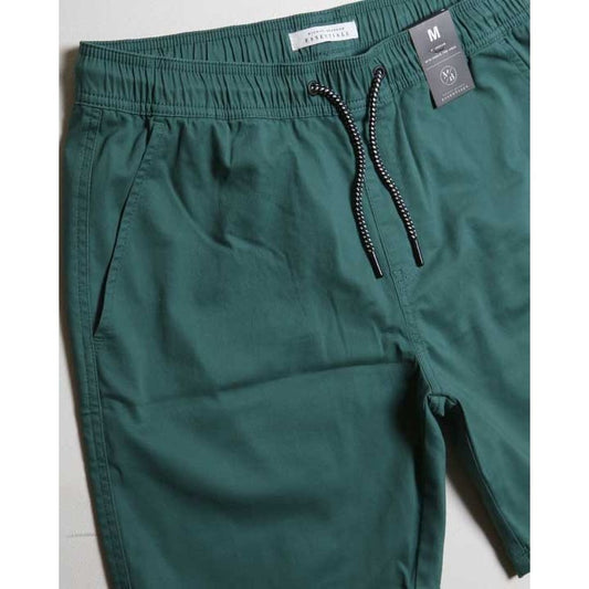 Solid Drawstring Shorts - Jasper