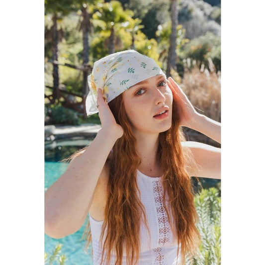 Blissful Bloom Floral Bandana - The Feral Market