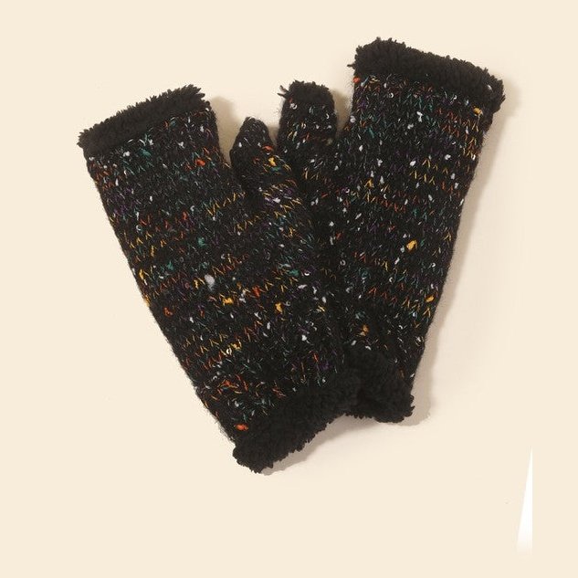 Knit Fingerless Gloves