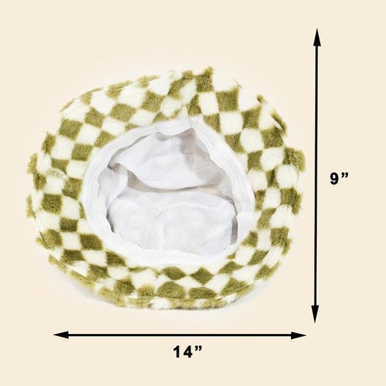 Checkered Bucket Hat