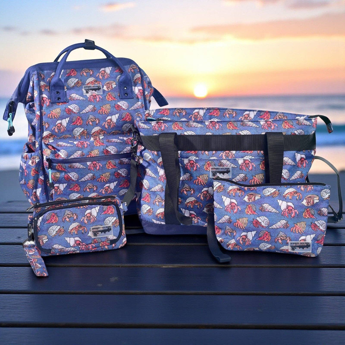 Hermit Crabs Organizer/Wristlet