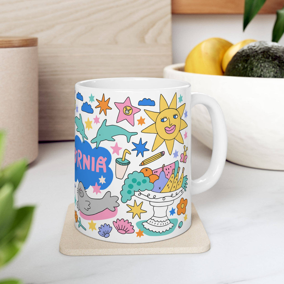 California Sunshine Coffee Mug (11oz) - The Feral Market