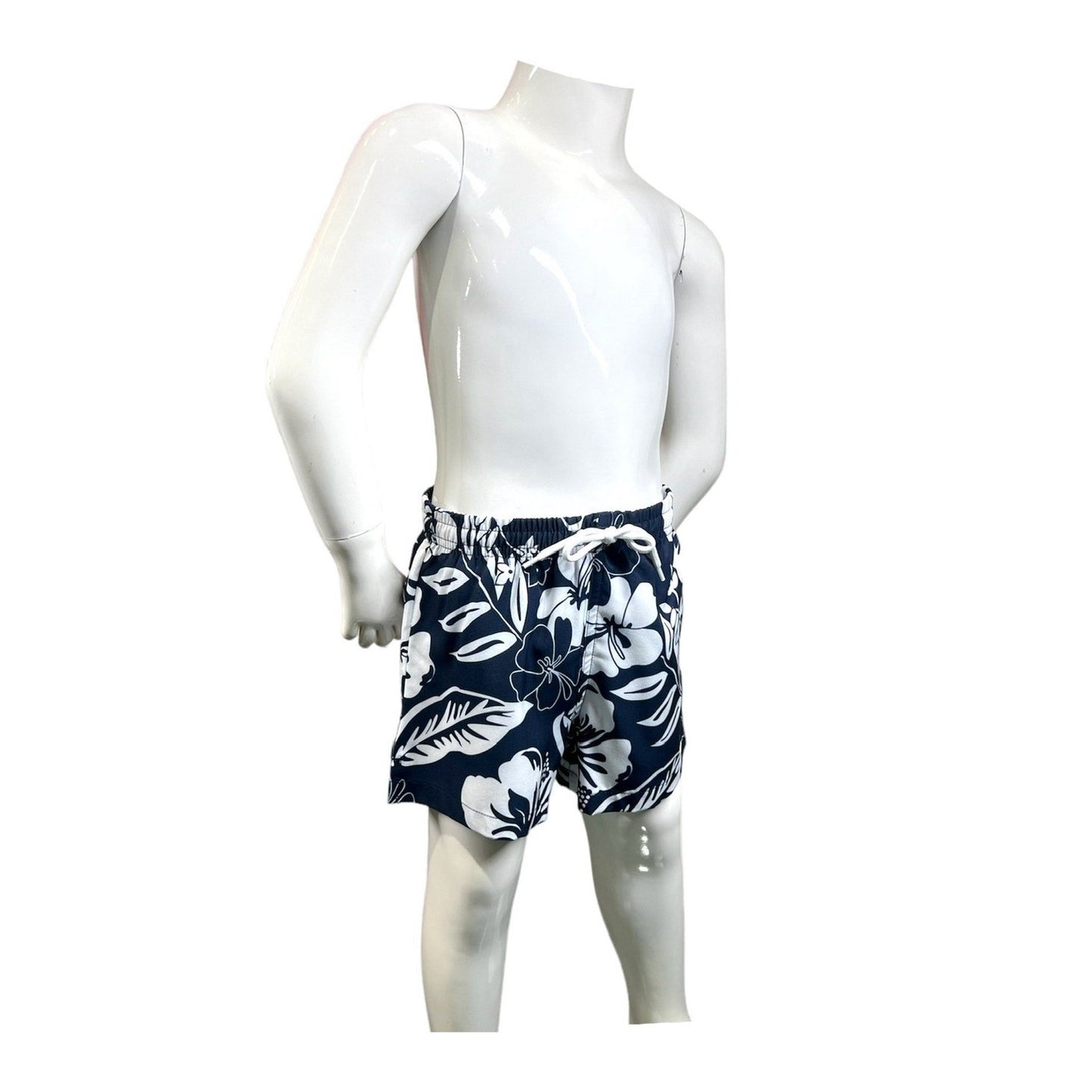 Boy's Swim Short - Aloha Navy