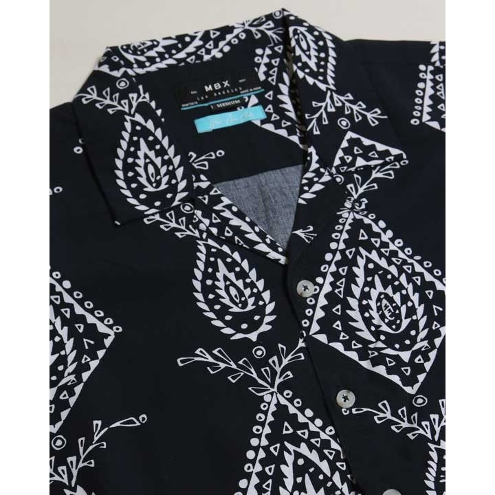 Men's Boho Print Camp Shirt