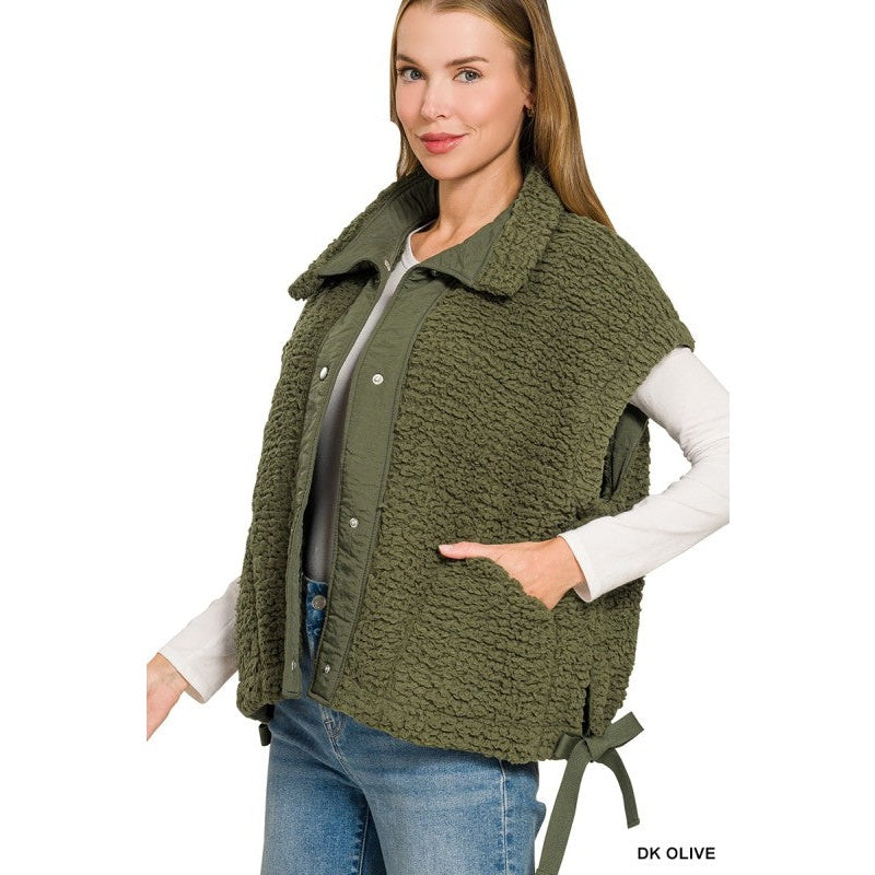 Oversized Faux Fur Vest