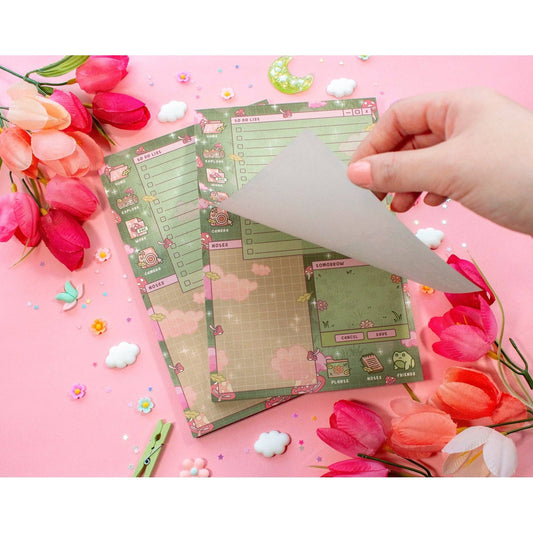 Mushroom Cottagecore Planner Pad