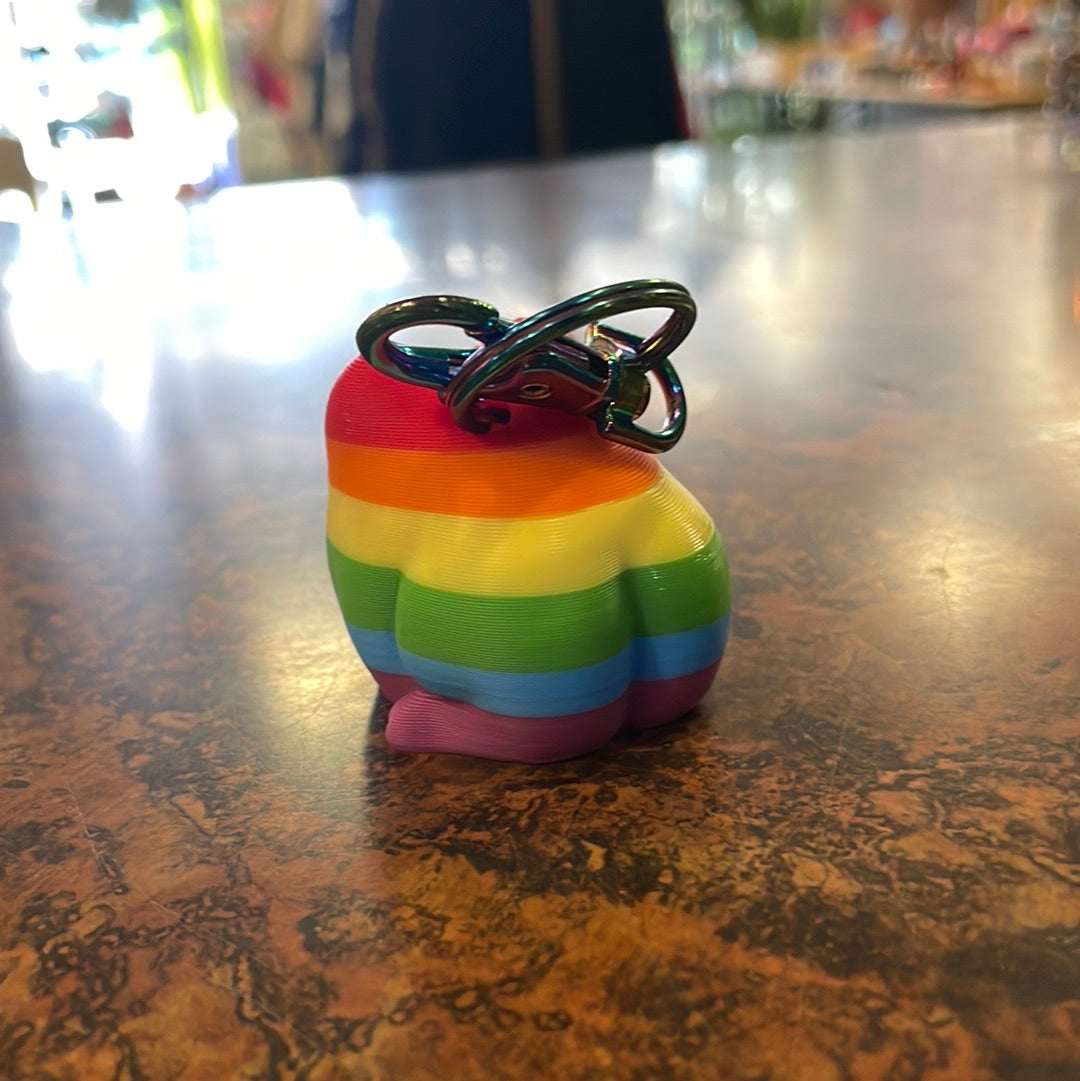 3D Printed Cute Frog Keychain