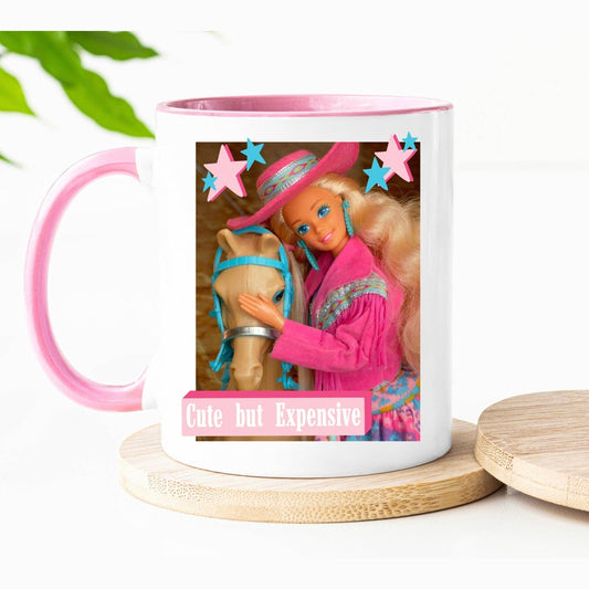 Cowgirl Cute But Expensive Mug - The Feral Market