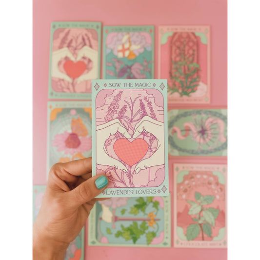 Lavender Lovers Tarot Garden + Gift Seed Packet - The Feral Market