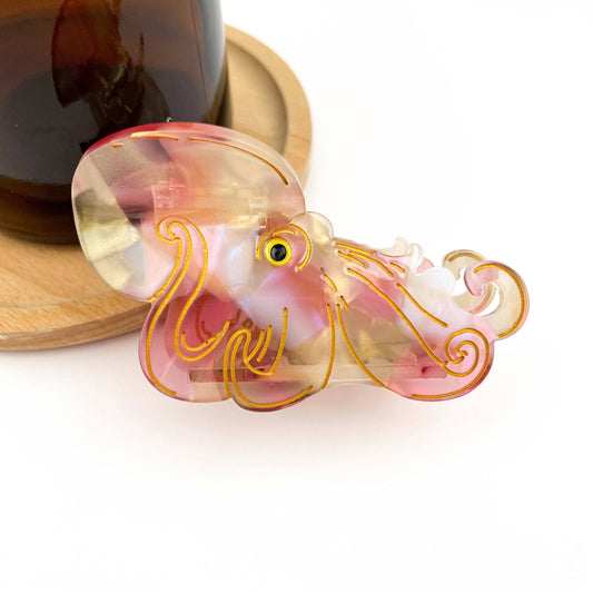 Color-Changing Octopus Claw Clip, Marine Animal Hair Clip