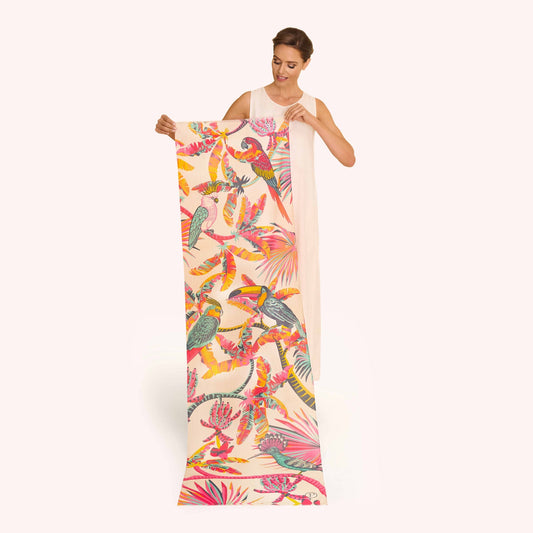 Cotton Scarf - Tropical Paradise
