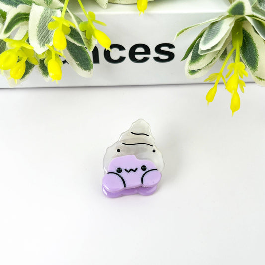 Cute Mini Hair Claw Clip, Marine Animal Hair Clip - The Feral Market