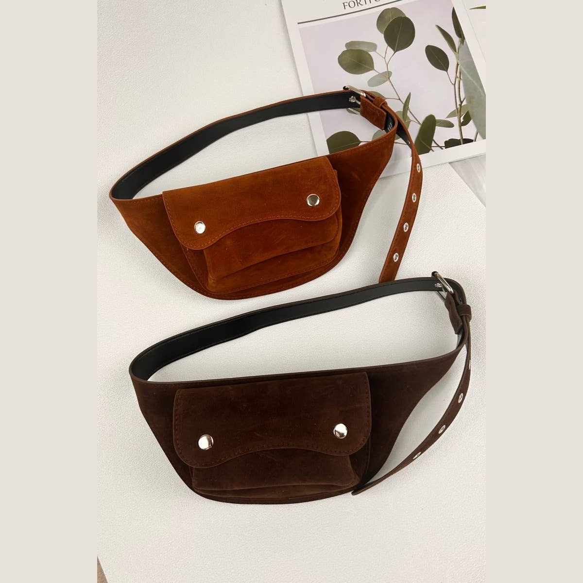 Utility Belt with Phone Wallet – Vintage Styling