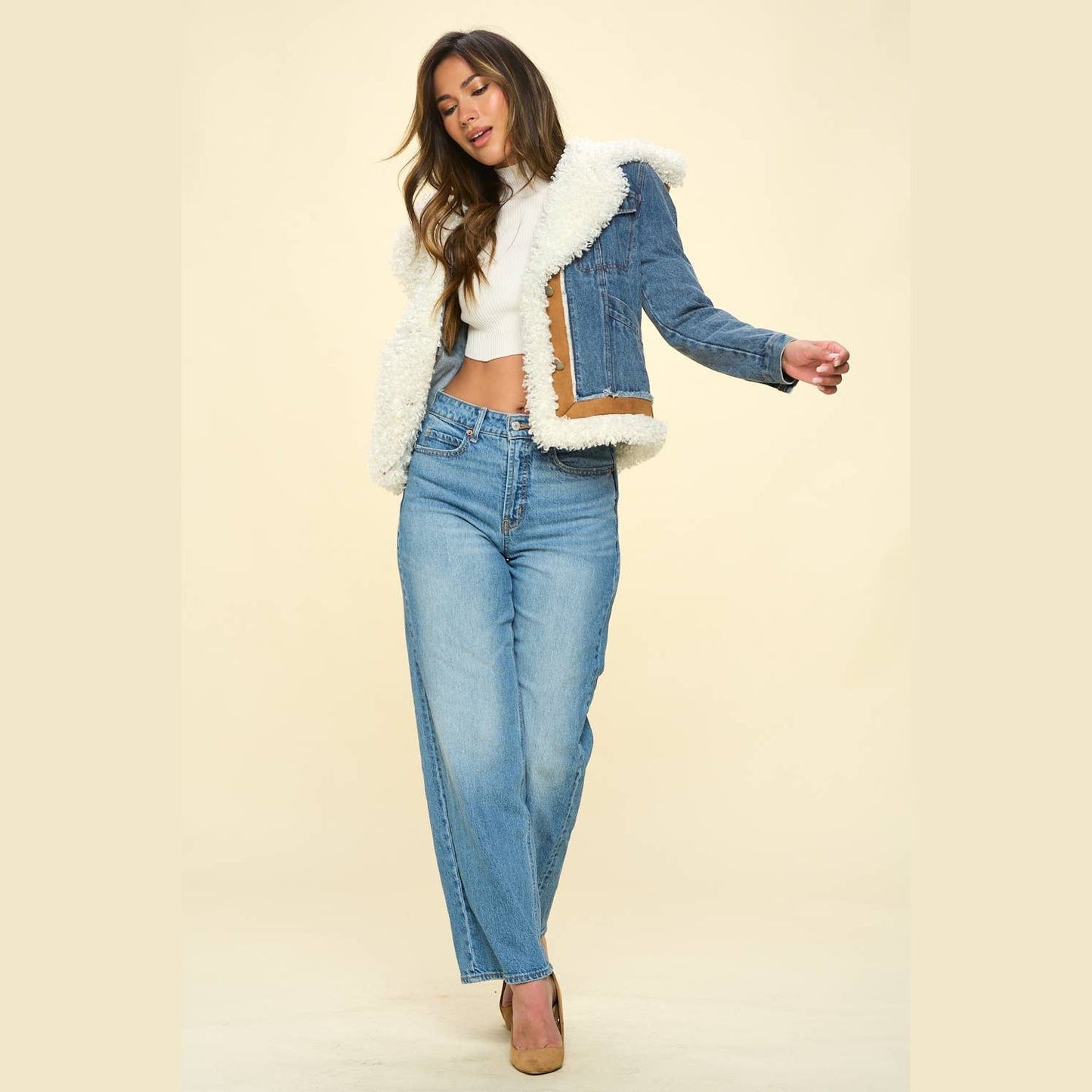 Snowdrift Sherpa Denim Jacket