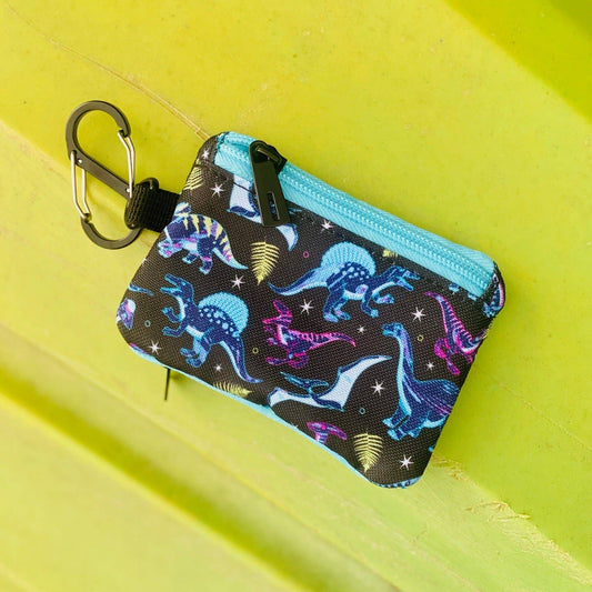 Cosmic Dinos Clip Wallet