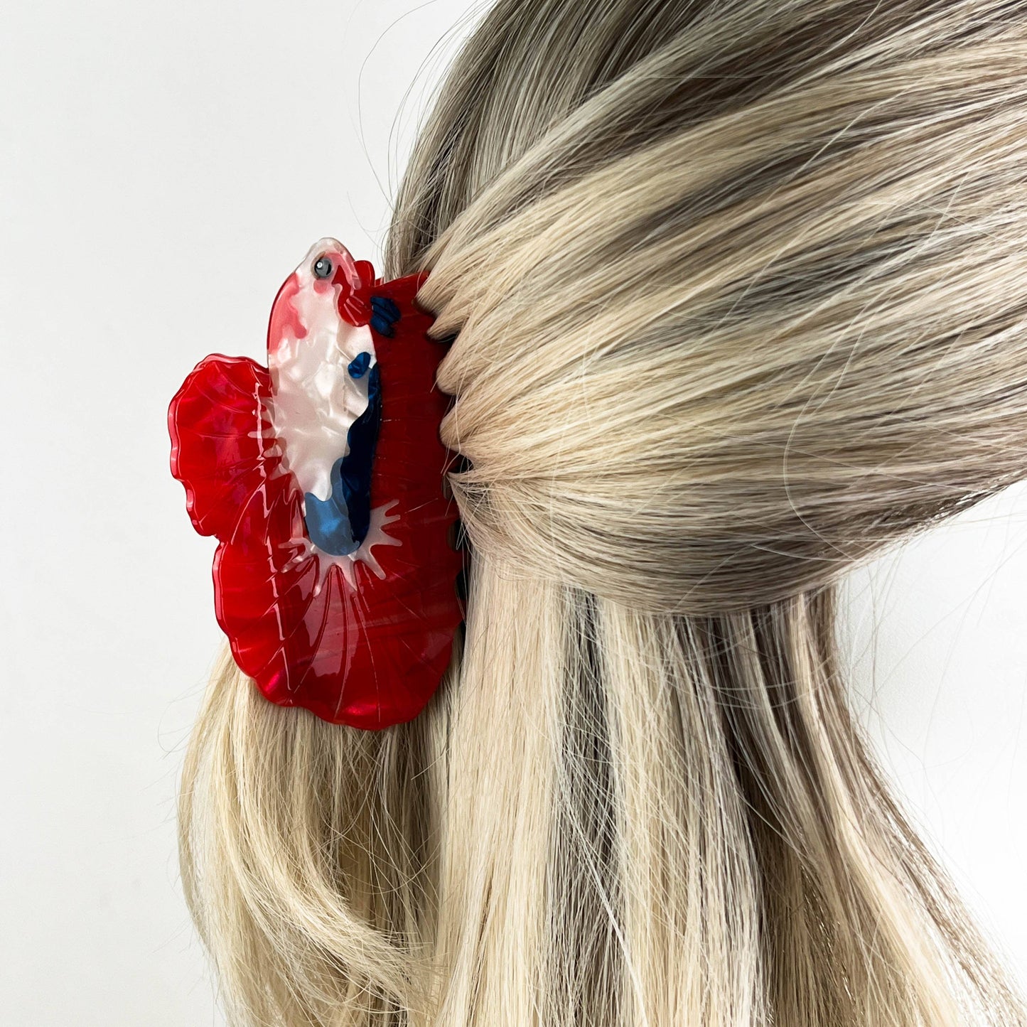 Medium Betta Fish Hair Claw,Ocean Series Hair Clip