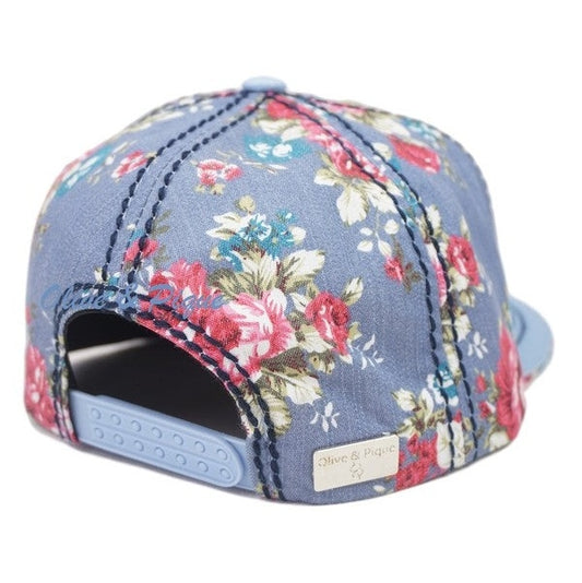 Bouquet Denim Baseball Cap - The Feral Market