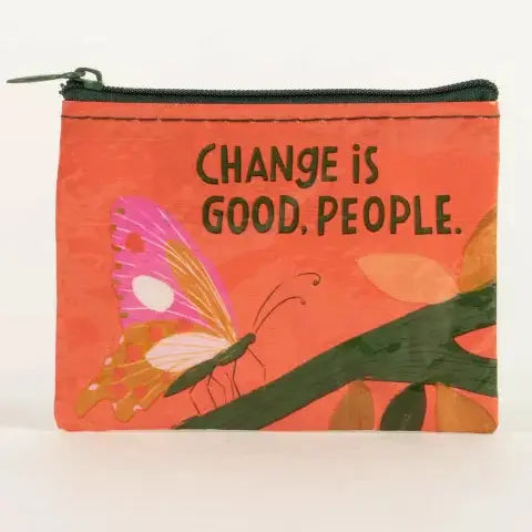 Change Is Good People Coin Purse - The Feral Market