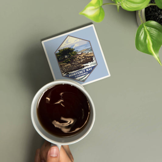 Monterey Bay, California, Rocky Shore and… - The Feral Market