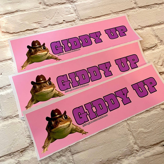Giddy Up Cowboy Frog - The Feral Market