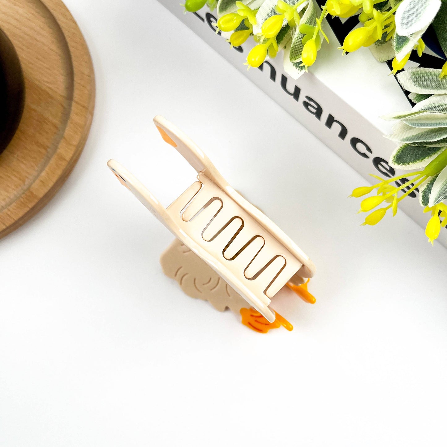 Duck Hair Clip,Acetate Animal Hair Claw