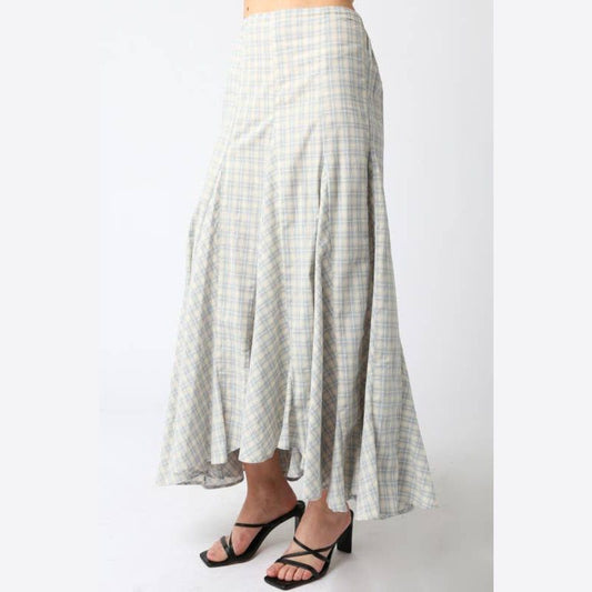 Lisa Checkered Skirt