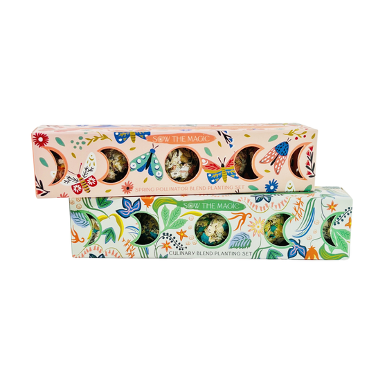 Moon Phase Spring Pollinator Seed Ball Planting Set - The Feral Market