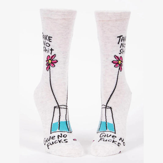 Take No Shit Crew Socks