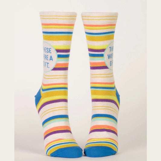 These Were A Gift Crew Socks