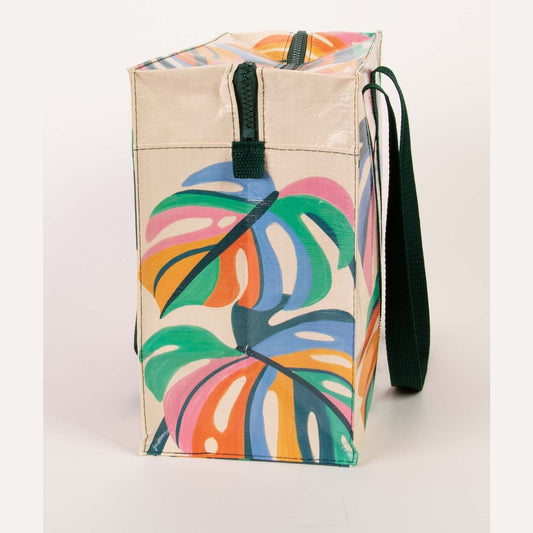 Monstera Leaf Shoulder Tote