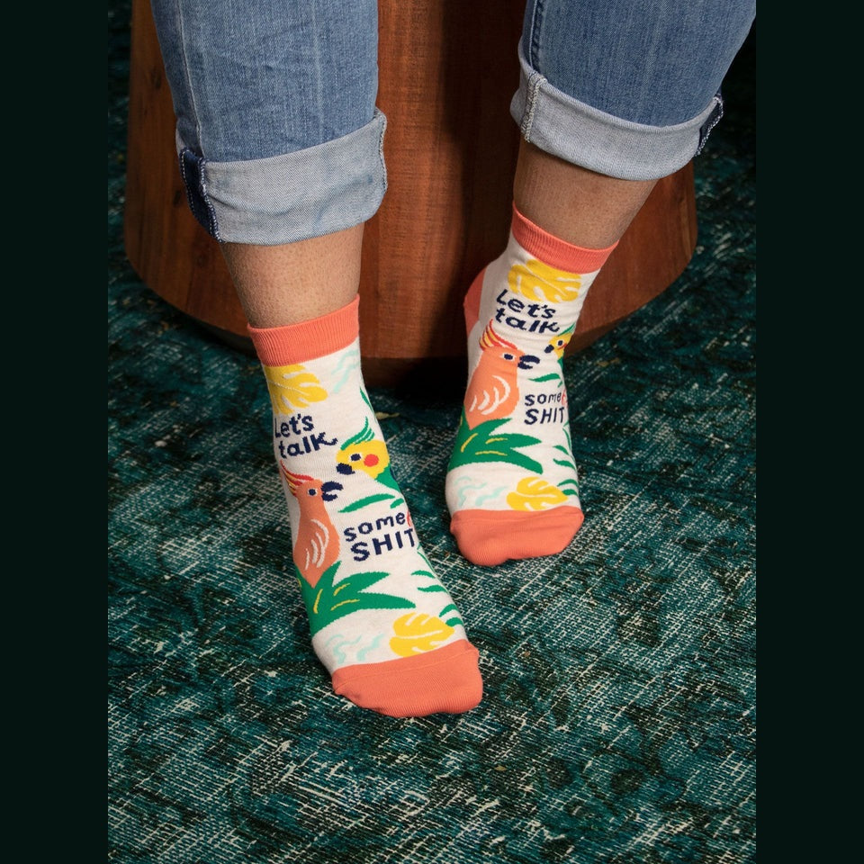 Talk Some Shit Women's Ankle Socks