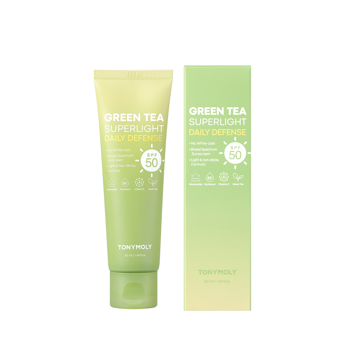 Green Tea Superlight Daily Defense 50 SPF Sunscreen - The Feral Market