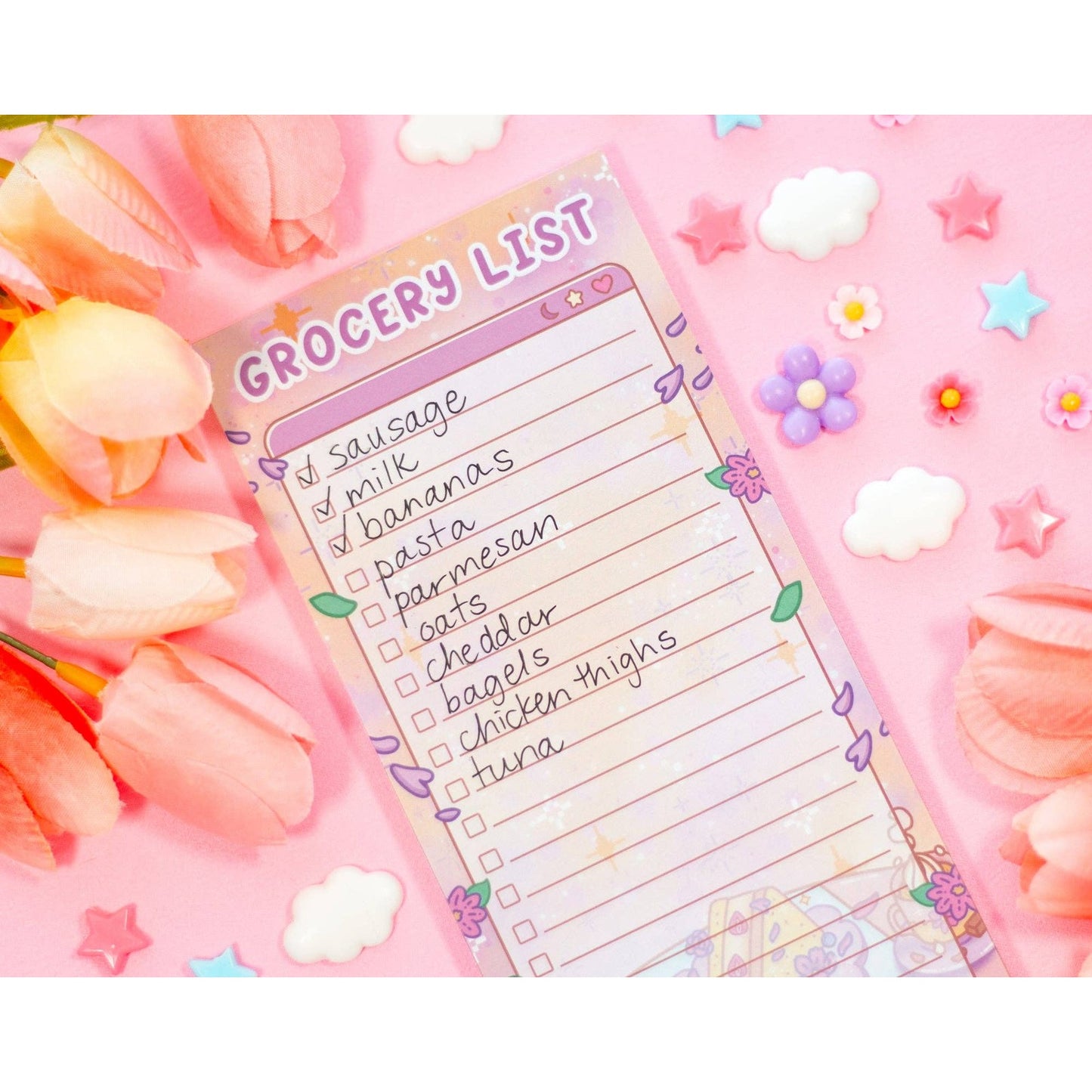 Cafe Quest Grocery List Notepad - The Feral Market