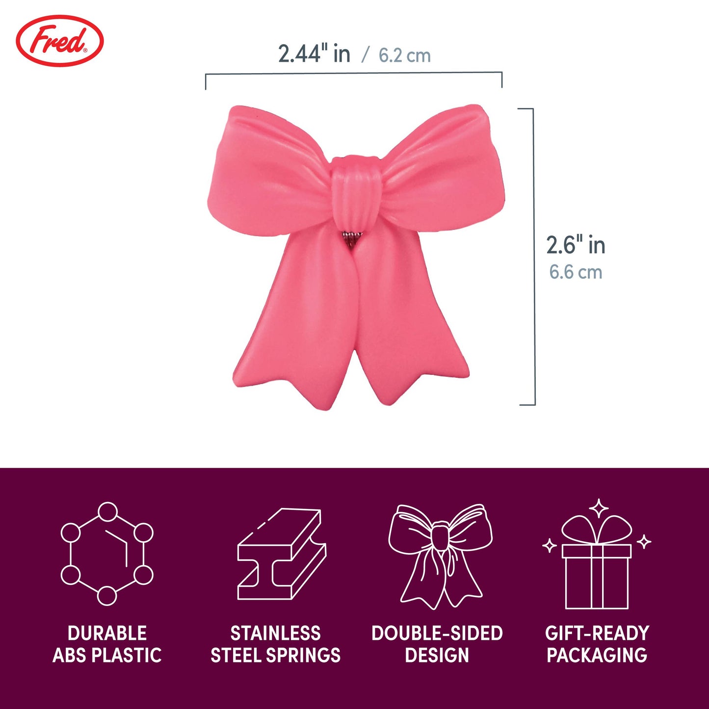 COQUETTE CLIPS - Bow Bag Clips - Set of 4 - The Feral Market