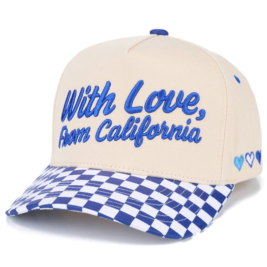 C.C WITH LOVE FROM 'State' Letter on Two Tone Trucker Hat