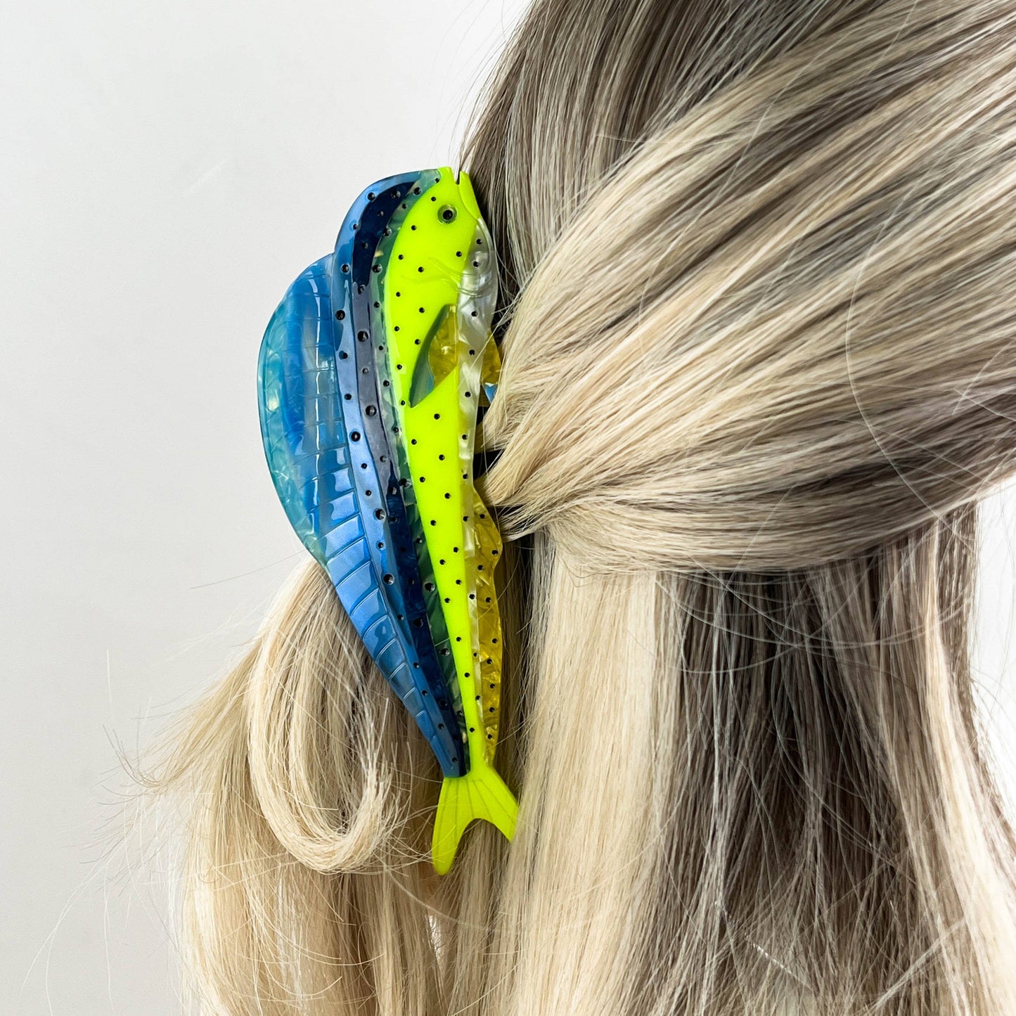 Mahi-Mahi Hair Claw,Ocean Series Hair Clip
