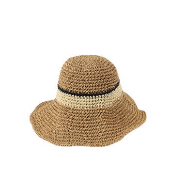 Straw Bucket Hat