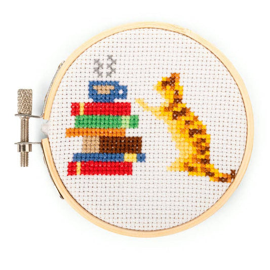Cat Mini Cross Stitch Embroidery