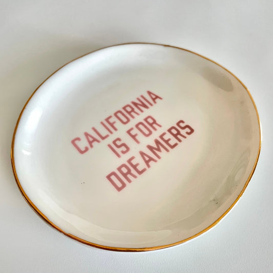 California is for Dreamers Trinket Tray